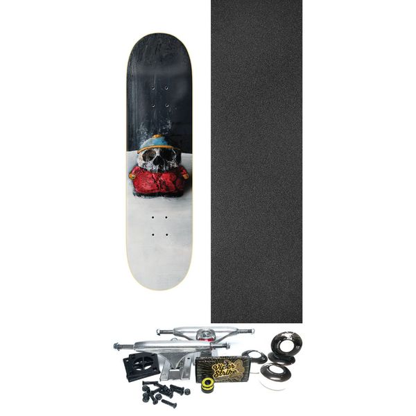Zero Skateboards Dane Burman South Park Horror Skateboard Deck - 8.5" x 32" - Complete Skateboard Bundle